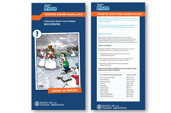 Flyers instructivos